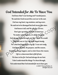 God Intended For Me To Have You