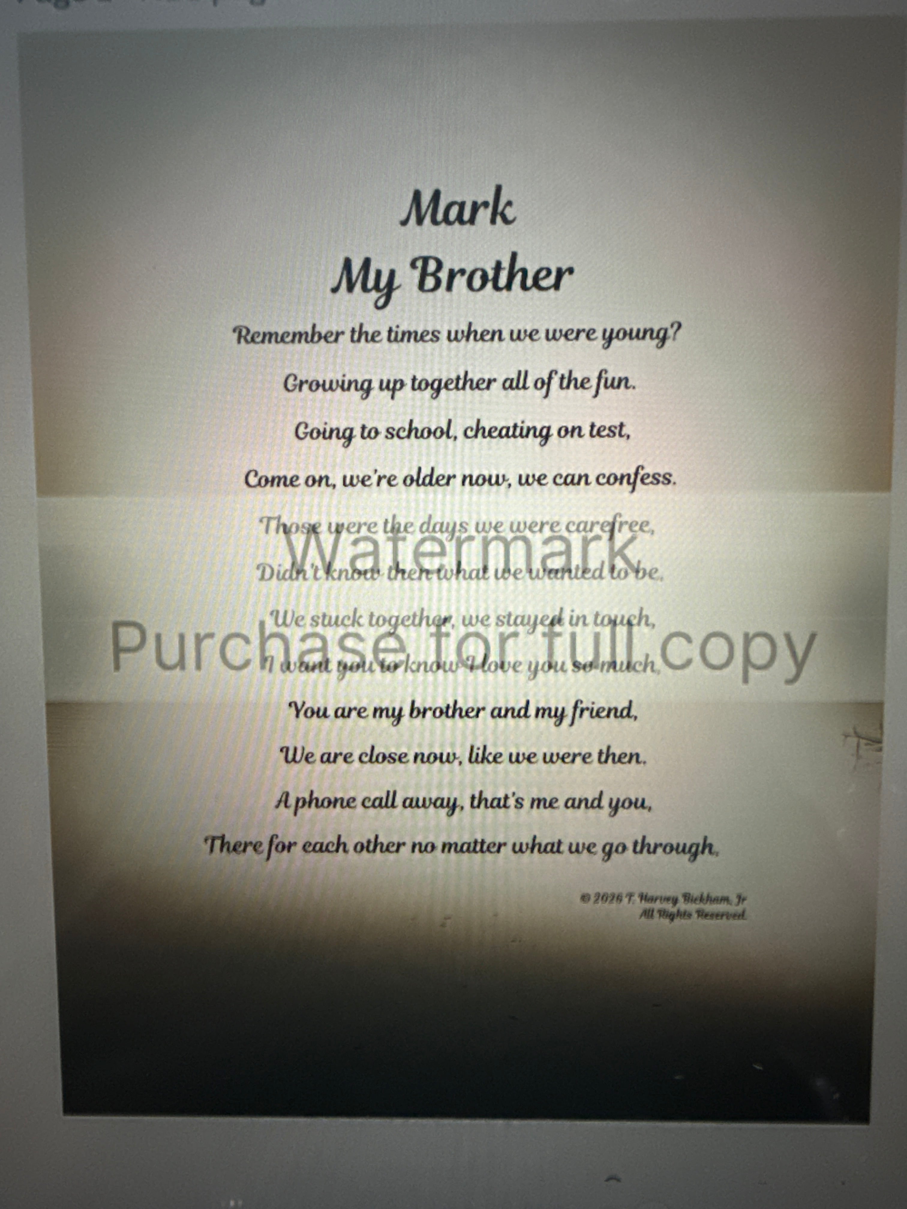 My Brother
